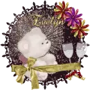 New Year Wrapped Bear - Evelyn