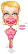 crazylady w/ big mouth