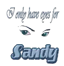 eyes for sandy