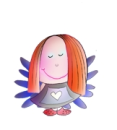Redhead w/ blue wings