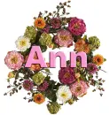 FLOWER WREATH: ANN