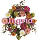 FLOWER WREATH: INGRID