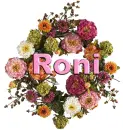 FLOWER WREATH: RONI