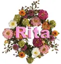 FLOWER WREATH: RITA
