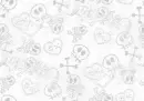 Heart & Skulls Background