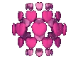 pink heart ball