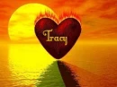 tracy sun set & burning heart