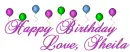 happy birthday love sheila