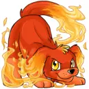 Fire Puppy