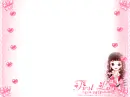 Girly pink background