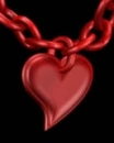 Red heart chain