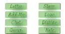 Green Contact Table Buttons