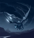 Evil Dark Shadow Dragon