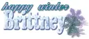Brittney ... happy winter