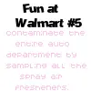 fun walmart
