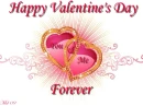 happy valentines day you and me forever