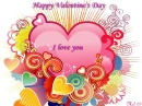 Happy valentines day I love you