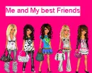ME AND MY FRIENDS SAVVY, ME MIMI, HARLII, JAZZY, CANDY by yhe way it is in order