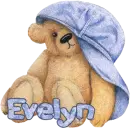 Teddy Hat Rest, Evelyn