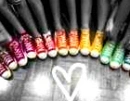 colorful shoes!