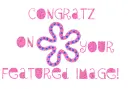 congratz on your featured image