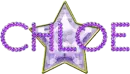 chloe purple star
