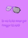 rainbow shutter shades