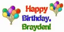 Happy Birthday, Brayden