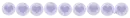 Lavander  gel hearts divider