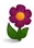 Cute Flower Purple