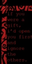 Gift. ahaha.