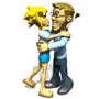 couple kiss