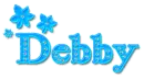 Debby- blue with diamonds