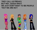 dont want to be people we are not 
