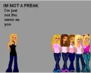 im not a freak