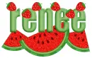 watermelon strawberries renee