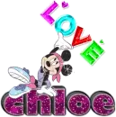 chloe - minnie mouse
