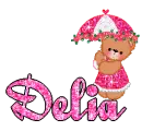 Umbrella Bear- Delia