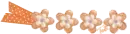 Peach Cute Flowers