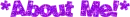 Purple About Me