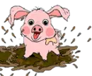 Pin in mud