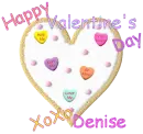 Valentine Cookie - Denise