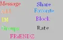 Rainbow Contact Table