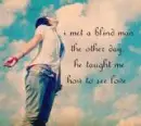 blind man