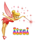 Tinkerbell GlitterSparkled Rainbow - Itzel
