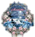 Floral Dolphins - Annette