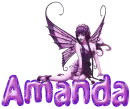 Purple fairy Amanda
