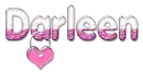 Darleen- hearts falling into name