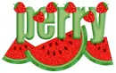 watermelon strawberries perry