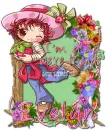 Evelyn - strawberry girl